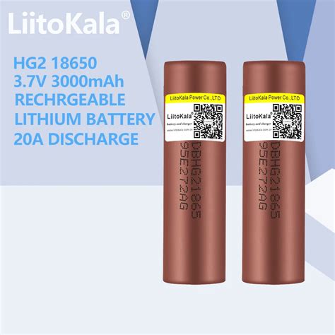 Аккумулятор HG2 18650 3000 мАч, 10 шт | AliExpress