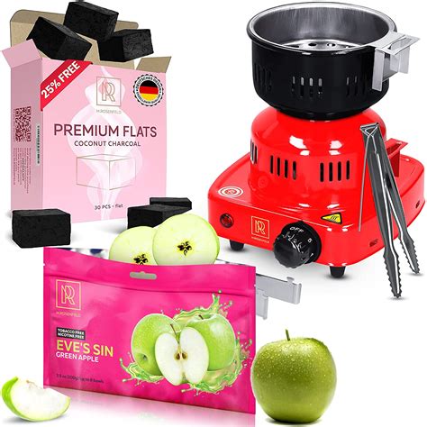 Amazon Hookah Flavor Apple Herbal Shisha Hookah Coal Burner