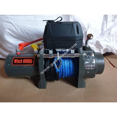 Купить Лебедка электрическая 12V 6000lbs / 2722 кг (блок управления ...
