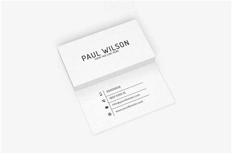 200 Free Business Cards Psd Templates – Creativetacos intended for ...