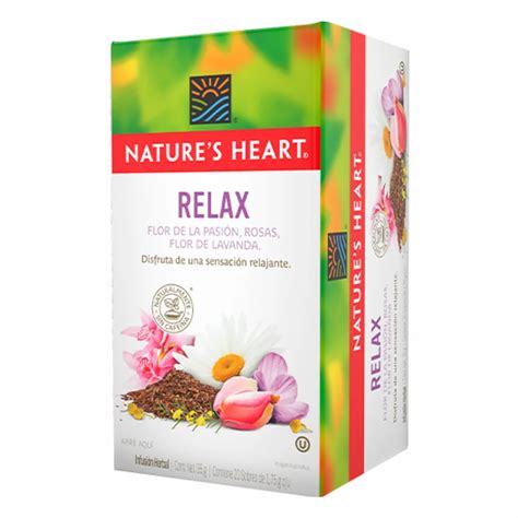 Infusión Herbal Relax 20 Sobres Natures Heart