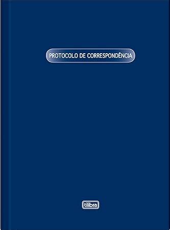 Tilibra Livro Protocolo De Correspond Ncia Folhas Un Amazon