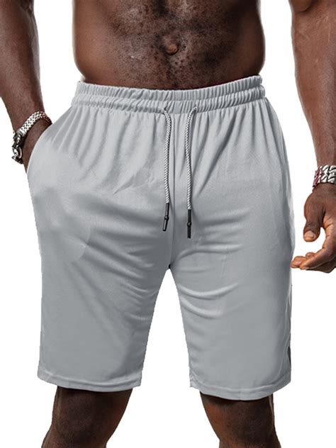 men's compression running shorts with pockets