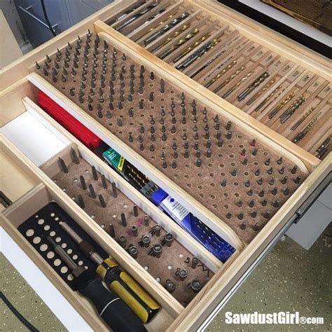 Drawer Storage Organizer Sawdust Girl® Diy Garage Storage Workshop