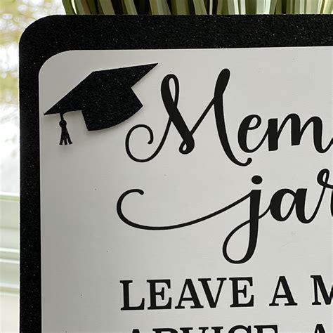 Graduation Memory Jar Tag