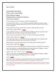 Netw Week Lab Rf Behavior Calculations Docx Date