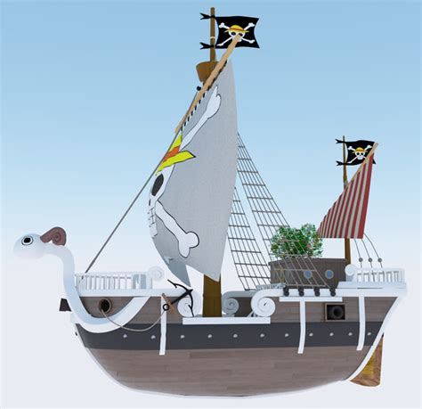 Piece Going Merry 3d Model