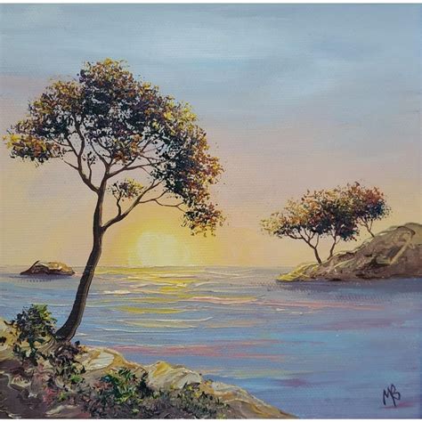 Peinture Songes Vers L Horizon Par Blandin Magali Tableau Figuratif