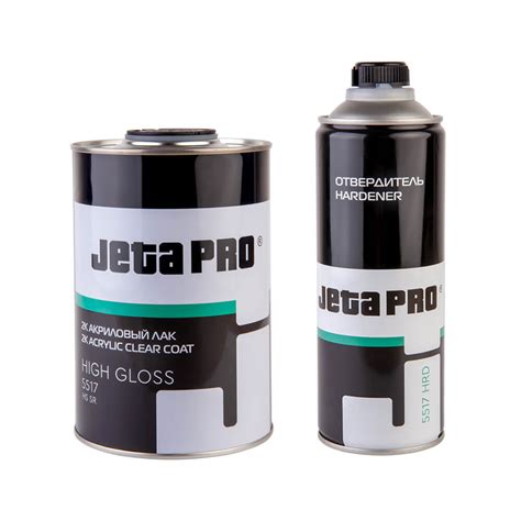 JetaPro High Gloss Лак прозрачный 2:1 HS стойкий к царапинам,1+0,5л ...