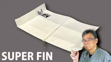 How To Make A Paper Airplane Super Fin Tutorial Takuo Toda Youtube