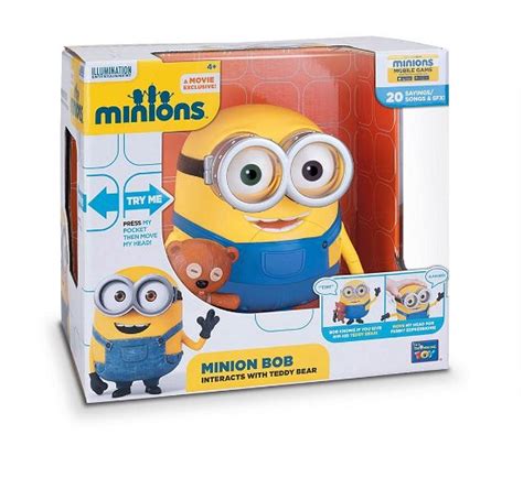 Thinkway Toys · 31006 - Minions - Bob Mit Teddy - Sprechender Minion (Toys)