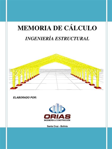 Memoria De Calculo Fundación Ingeniería Ingeniería Estructural