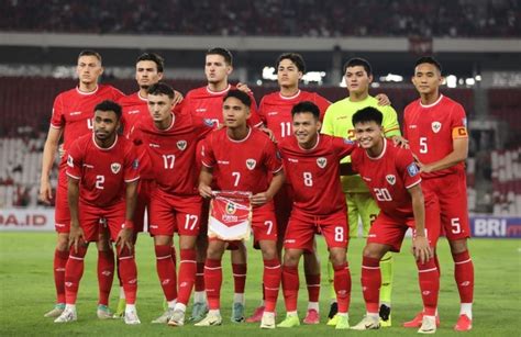 Rekor Timnas Indonesia Jika Menang Atas China Di Kualifikasi Piala