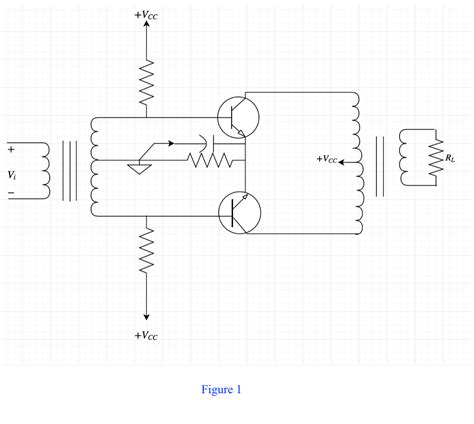 Push Pull Power Amplifier Circuit Diagram