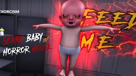 PART 2 SCARY BABY IN HORROR HOUSE YouTube