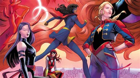 Women of Marvel #1 (2024) Reveals Official Cover Art