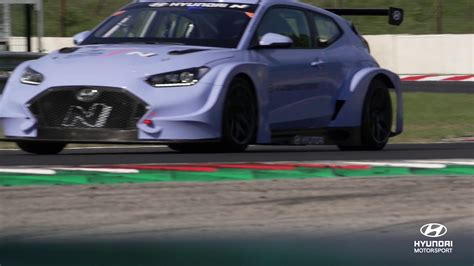 Hyundai Motorsport Begins Testing With Veloster N ETCR YouTube