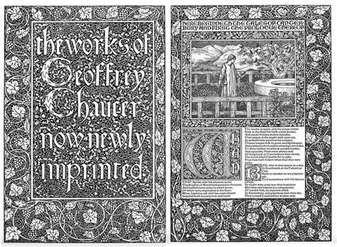 Full Pages Kelmscott Chaucer