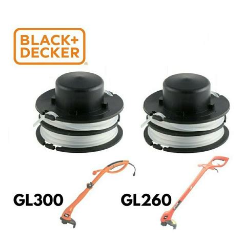 Black Decker Grass Trimmer Cutter Nylon Spool Line Refill Potong