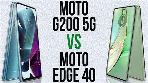 Moto G200 5g Vs Motorola Edge 40 Comparativo And Preços Youtube