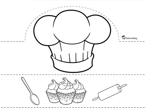 Free Printable Chef Hat Artofit