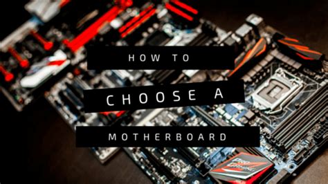 How To Choose A Motherboard Avadirect