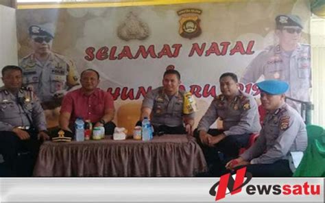 Kapolres Ogan Komering Ilir Pantau Kesiapan Pospam Natal Dan Tahun Baru