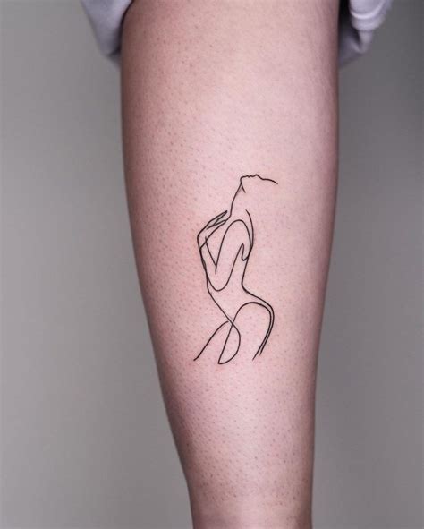 The Sensual Silhouettes Of Marc Bonin S Tattoos Collater Al