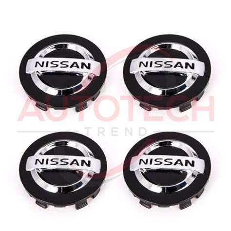 Set Of Black Nissan Wheel Center Cap Size Mm Fits For Altima Maxima