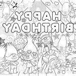 Adorable Troll Coloriage Photos Idee De Coloriage