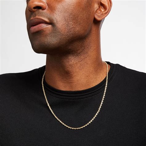 Rope Gold Chains For Men