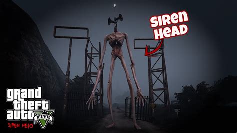 GTA 5 Siren Head Siren Head Horror Story Forbidden Place YouTube