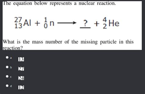 Nuclear Transmutation Equations