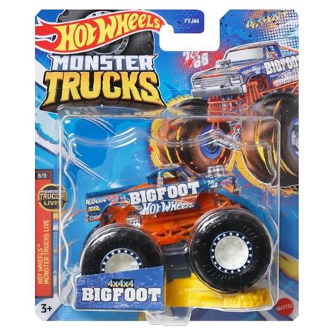 Masinuta Hot Wheels Monster Truck Bigfoot Scara Mtfyj Hnw Libraria Clb