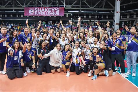 Volleyball NU Sweeps La Salle In Finals For Another Super League Crown