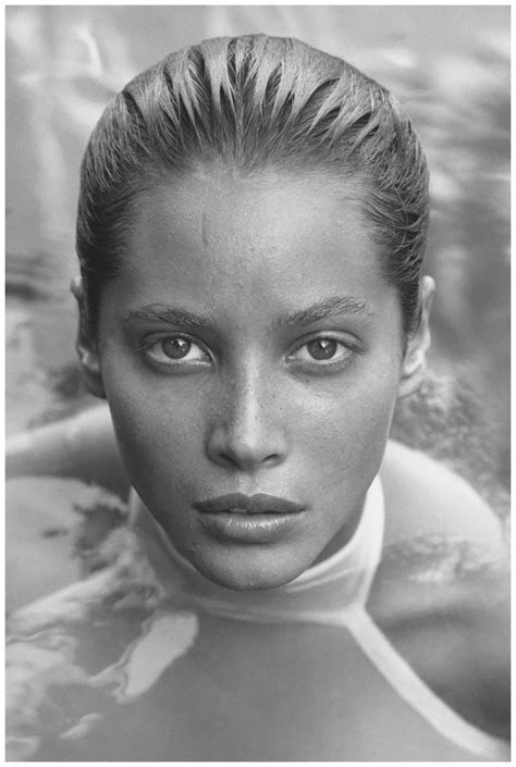 Christy In White 7 Los Angeles 1988 Christy Turlington Herb Ritts