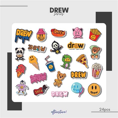 Jual Stiker Drew House Sticker Aesthetic Sticker Tumblr Stiker Pack Stiker Laptop