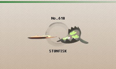 Stunfisk Evolution Chart