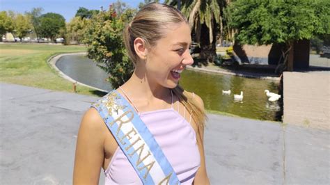 La Reina Nacional De La Vendimia Se Emocion Al Aire Al Recordar Lo Que