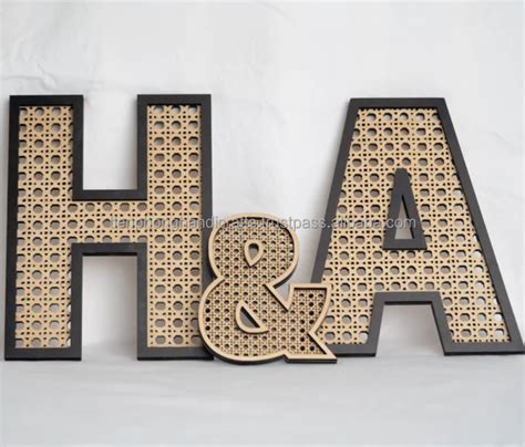 Wood Letters Wooden Alphabets Letter Craft Pieces For Diy Wedding ...