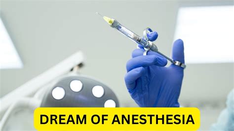 Dream Of Anesthesia - Warns You Of Worries