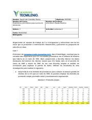 Evidencia 2 Estadistica Y Pronosticos Para La Toma De Decisiones Docx