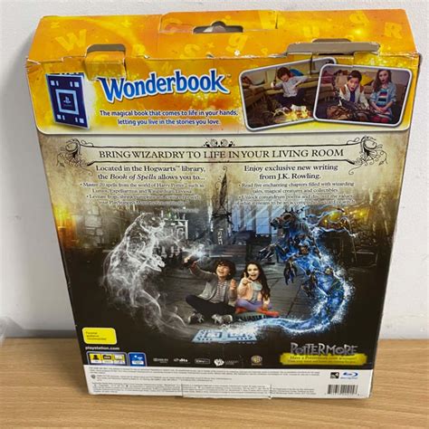 PS3 Wonderbook + Book of Spells - J.K Rowling Harry Potter Pottermore ...
