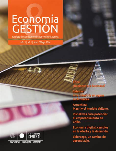 Revista Economía Gestión Nº1 by Faceaucentral Issuu