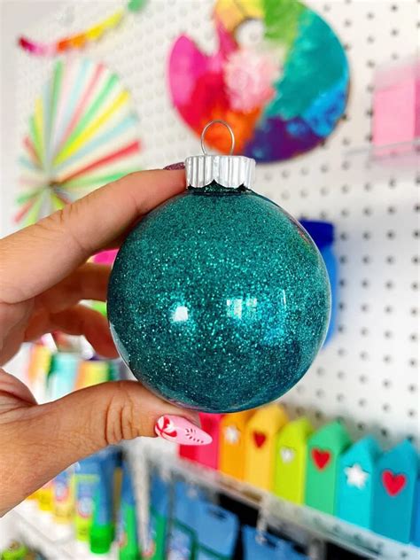 Clear Plastic Ornament Craft Activity