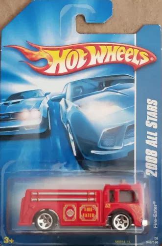 Embalagem Danificada Hot Wheels All Stars Fire Eater Mercadolivre