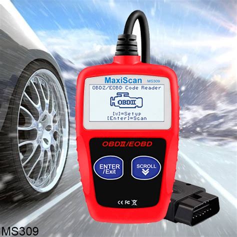 Maxiscan Ms Can Bus Obd Car Code Reader Eobd Obd Ii Diagnostic Tool