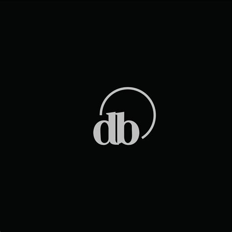 DB Initials Logo Monogram 8257280 Vector Art At Vecteezy