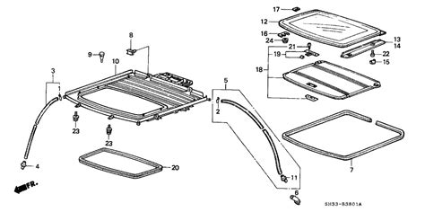 Honda Civic Hb Sunroof Parts Honda Tech