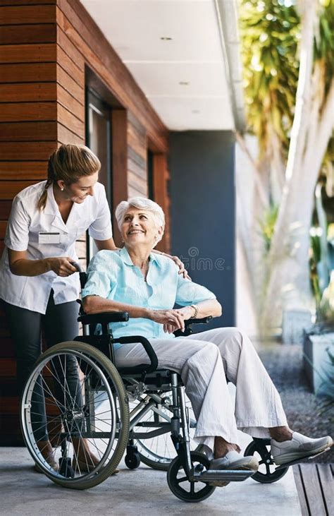 Whatever You Need Im Here To Help A Nurse Caring For A Senior Patient